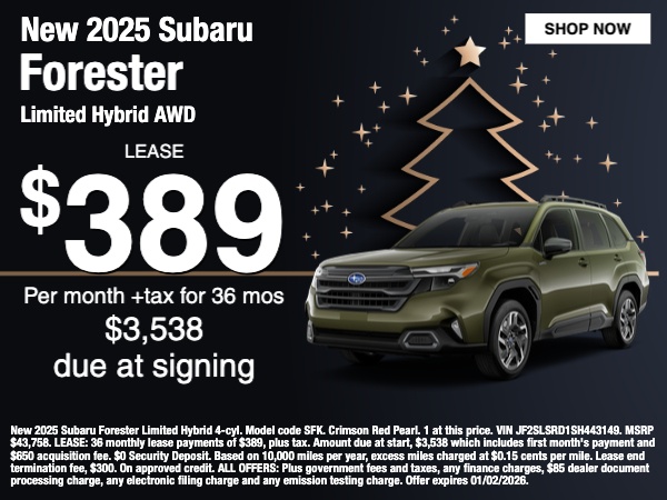 2025 Subaru Forester Limited Hybrid